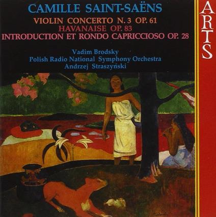 Violin Concerto - CD Audio di Camille Saint-Saëns