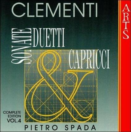 Sonate duetti e capricci Complete Edition vol.4 - CD Audio di Pietro Spada