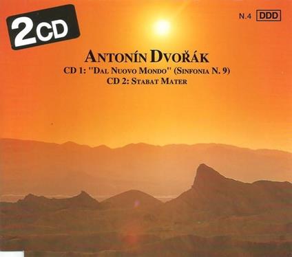 Sinfonia N. 9 Dal Nuovo Mondo - Stabat Mater - CD Audio di Antonin Dvorak