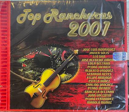 Top Rancheras 2001 - CD Audio