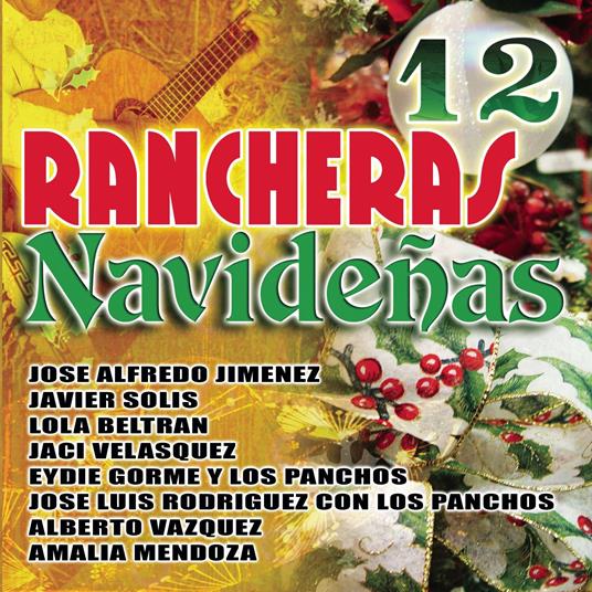 12 Rancheras De Navidenas - CD Audio