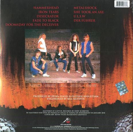 Doomsday for the Deceiver (Green Vinyl Limited Edition) - Vinile LP di Flotsam & Jetsam - 2