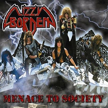Menace to Society (Blue Vinyl Numbered Limited Edition) - Vinile LP di Lizzy Borden
