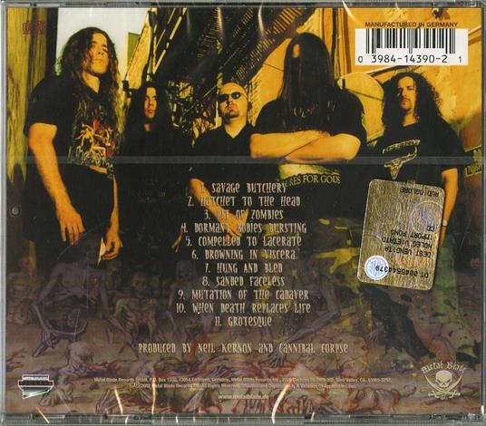 Gore Obsessed - CD Audio di Cannibal Corpse - 2