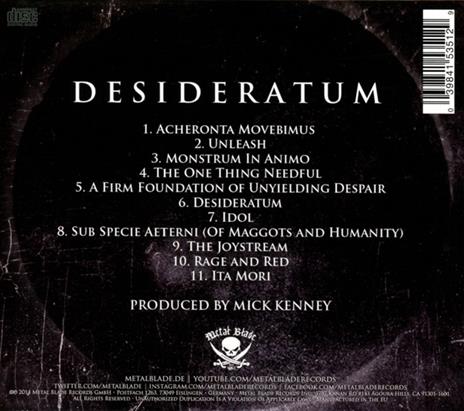 Desideratum - CD Audio di Anaal Nathrakh - 2