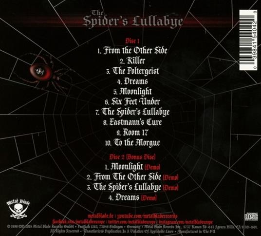 The Spider's Lullabye (Digipack) - CD Audio di King Diamond - 2