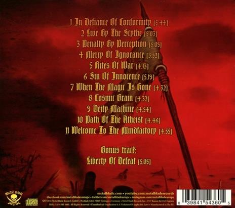 Penalty by Perception (Digipack) - CD Audio di Artillery - 2