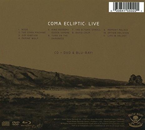 Coma Ecliptic Live - CD Audio + DVD + Blu-ray di Between the Buried and Me - 2