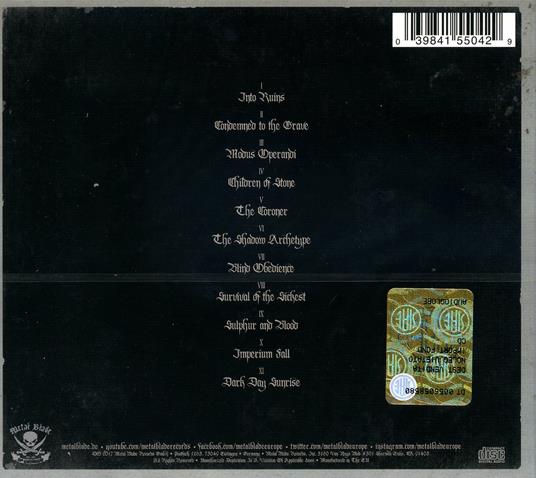 The Shadow Archetype - CD Audio di Evocation - 2