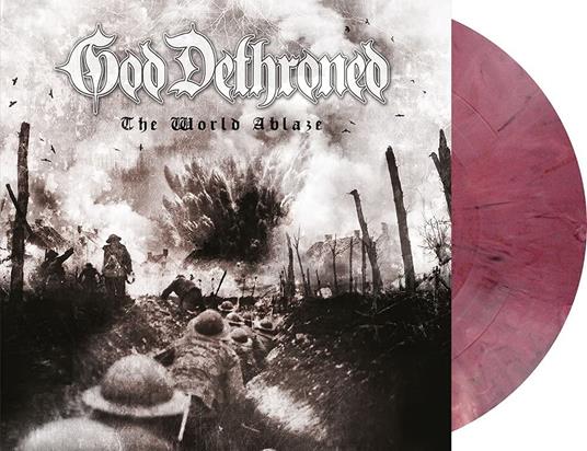 The World Ablaze (Pale Violet Vinyl) - Vinile LP di God Dethroned