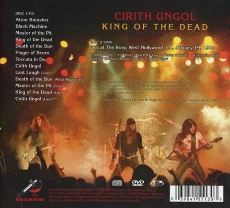 King of the Dead - CD Audio + DVD di Cirith Ungol - 2
