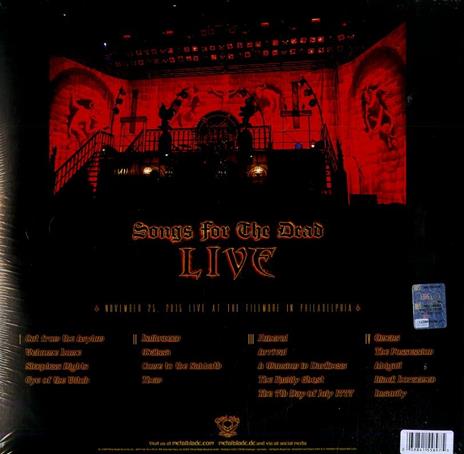 Songs for the Dead. Live (Purple Coloured Vinyl) - Vinile LP di King Diamond - 2