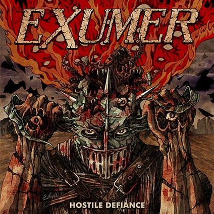 Hostile Defiance (Coloured Vinyl) - Vinile LP di Exumer