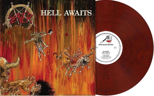 Hell Awaits Red Marbled - Vinile LP di Slayer