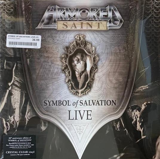Symbol Of Salvation: Live - Vinile LP di Armored Saint