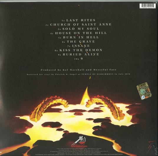 9 (Hq) - Vinile LP di Mercyful Fate - 2