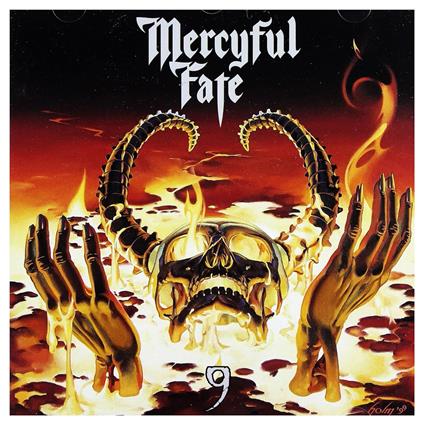 9 (Yellow Ochre with Blue Swirls Edition) - Vinile LP di Mercyful Fate