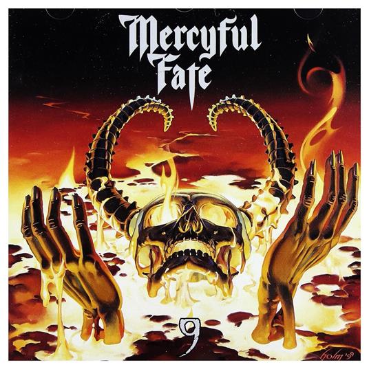 9 (Yellow Ochre with Blue Swirls Edition) - Vinile LP di Mercyful Fate