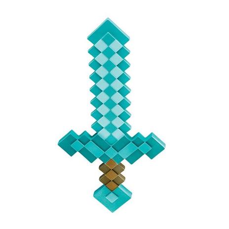 Minecraft. Diamond Sword Pp Plastic Replica