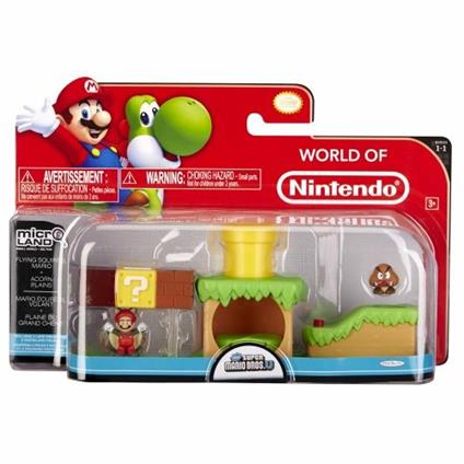 Nintendo Micro Land Serie 1 Piana Delle Ghiande + Mario Scoiattolo