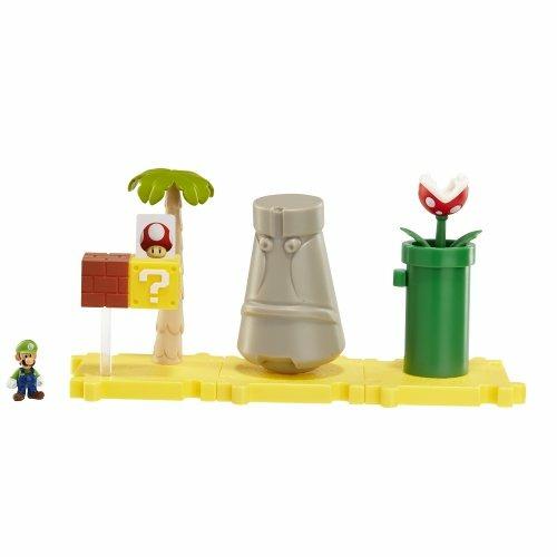 Nintendo Micro Land Serie 1 Deserto Torta + Luigi