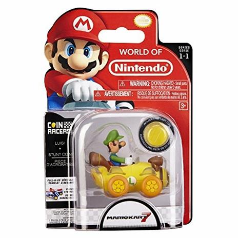 Mario Kart 7 Veicolo 7 Cm Luigi - 2