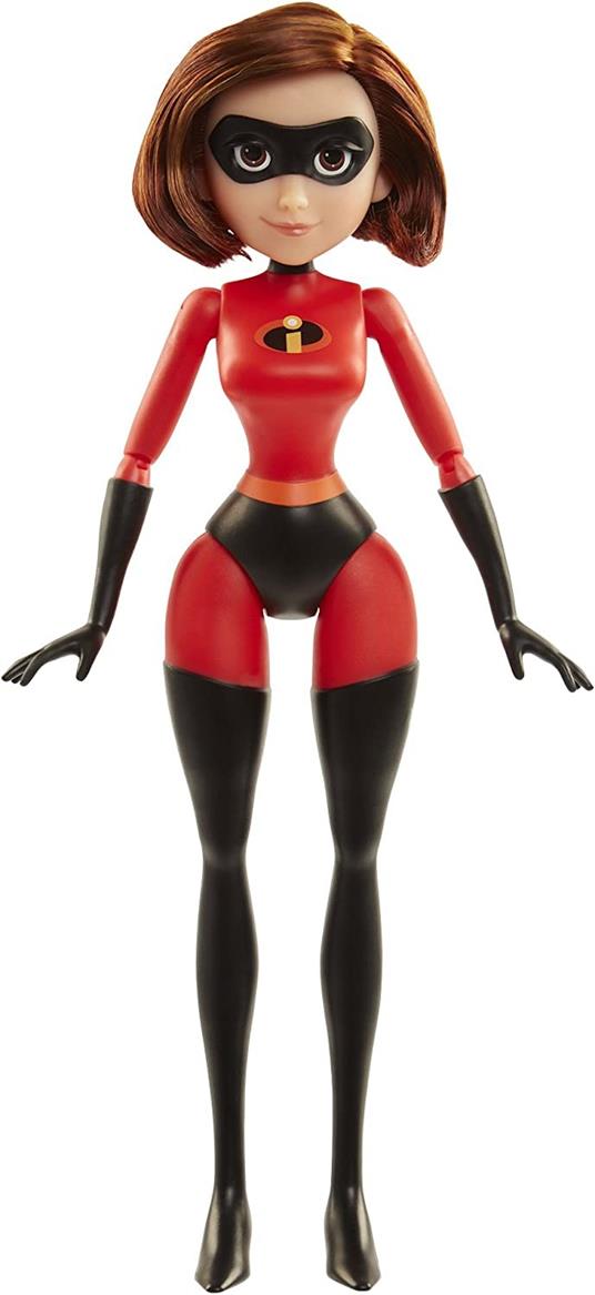 Jakks Pacific- Jakks Pacific-76623 Elastigirl Bambola, 76623, Multicolor