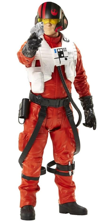 Jakks Pacific Star Wars 7 Poe Dameron 45 Cm Big Scale Action Figure New! - 3