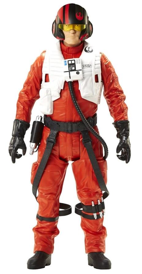 Jakks Pacific Star Wars 7 Poe Dameron 45 Cm Big Scale Action Figure New! - 4