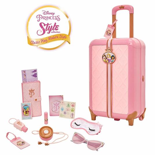 Principesse Disney. Style Collection Valigia e Set da Viaggio. Jakks (98872-4L)