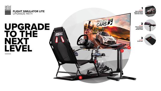 Next Level Racing Flight Simulator Lite Supporto per simulazione del volo - 9