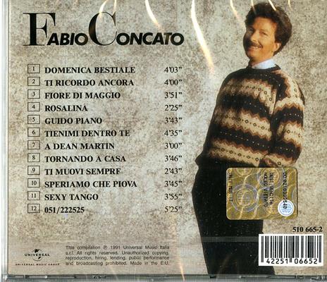 Punto e virgola - CD Audio di Fabio Concato - 2