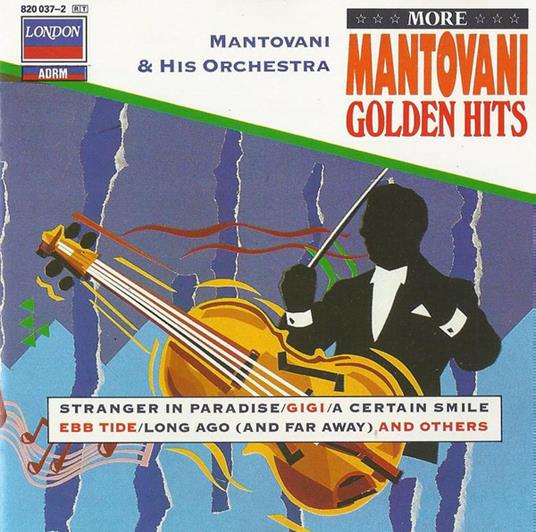 More Mantovani Golden Hits - CD Audio di Mantovani Orchestra