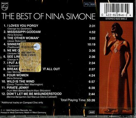 The Best of Nina Simone - CD Audio di Nina Simone - 2