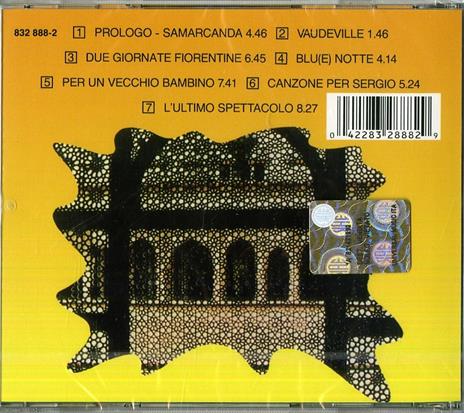 Samarcanda - CD Audio di Roberto Vecchioni - 2