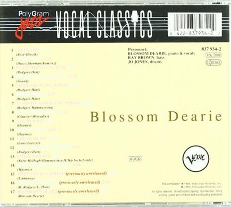 Blossom Dearie - CD Audio di Blossom Dearie - 2