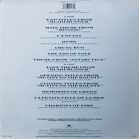 Themes - Vinile LP di Vangelis - 2