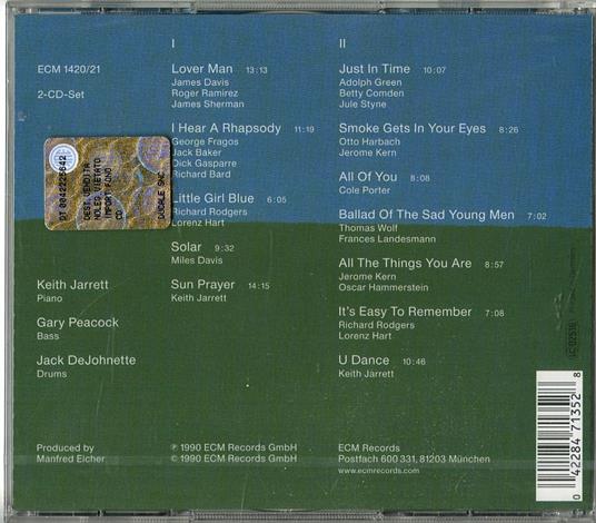 Tribute - CD Audio di Keith Jarrett,Gary Peacock,Jack DeJohnette - 2