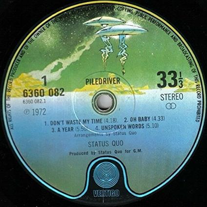 Pile Driver - CD Audio di Status Quo