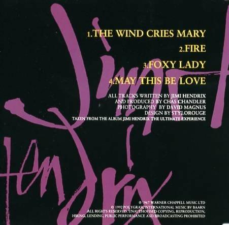 The Wind Cries Mary - CD Audio di Jimi Hendrix - 2