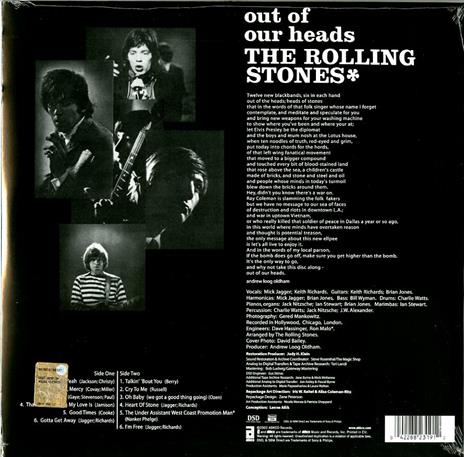 Out of Our Heads (UK Version) - Vinile LP di Rolling Stones - 2