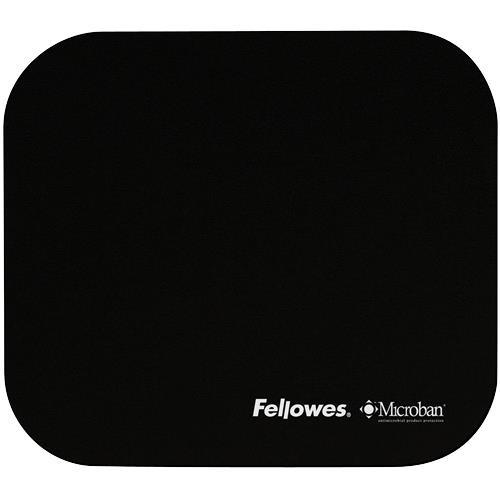 Fellowes Microban Nero tappetino per mouse