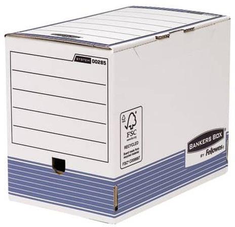 Scatola archivio BANKERS BOX Box System 32,7x26,5 cm dorso 20 cm 0028501 (Conf.10)