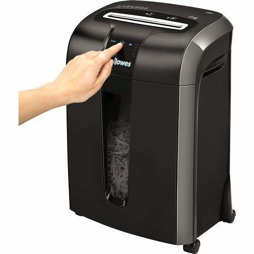 Fellowes 73Ci distruggi documenti Triturazione incrociata 23 cm Nero - 3