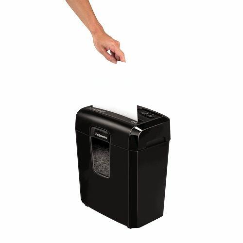 Fellowes 8Cd distruggi documenti Triturazione incrociata 22 cm Nero - 3