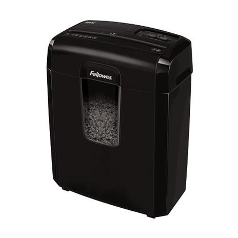 Fellowes Destructora 8Mc distruggi documenti Taglio a frammenti 22 cm Nero - 2