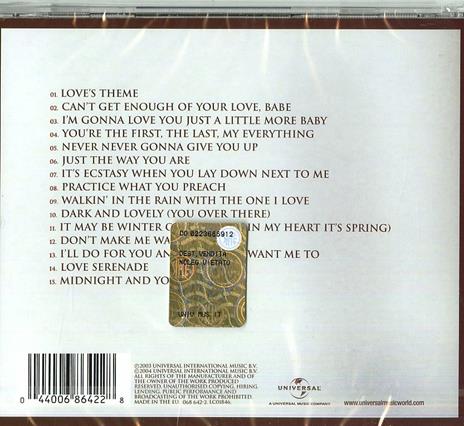 Love Songs - CD Audio di Barry White - 2