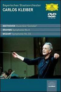 Carlos Kleiber. Beethoven, Brahms, Mozart (DVD) - DVD di Ludwig van Beethoven,Johannes Brahms,Wolfgang Amadeus Mozart,Carlos Kleiber
