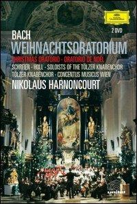 Johann Sebastian Bach. Weihnachts-Oratorium. Oratorio di Natale (DVD) - DVD di Johann Sebastian Bach,Nikolaus Harnoncourt,Peter Schreier,Robert Holl