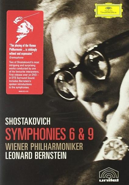 Dimitry Shostakovich. Symphonies 6 & 9 (DVD) - DVD di Leonard Bernstein,Dmitri Shostakovich,Wiener Philharmoniker
